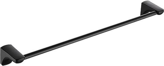 Black Thicken Sustowel Rack, Bathroom Single Pole Double Pole Towel Rack for Kitchen, Bathroom/Single Pole/30Cm The New(Single Pole,80Cm)
