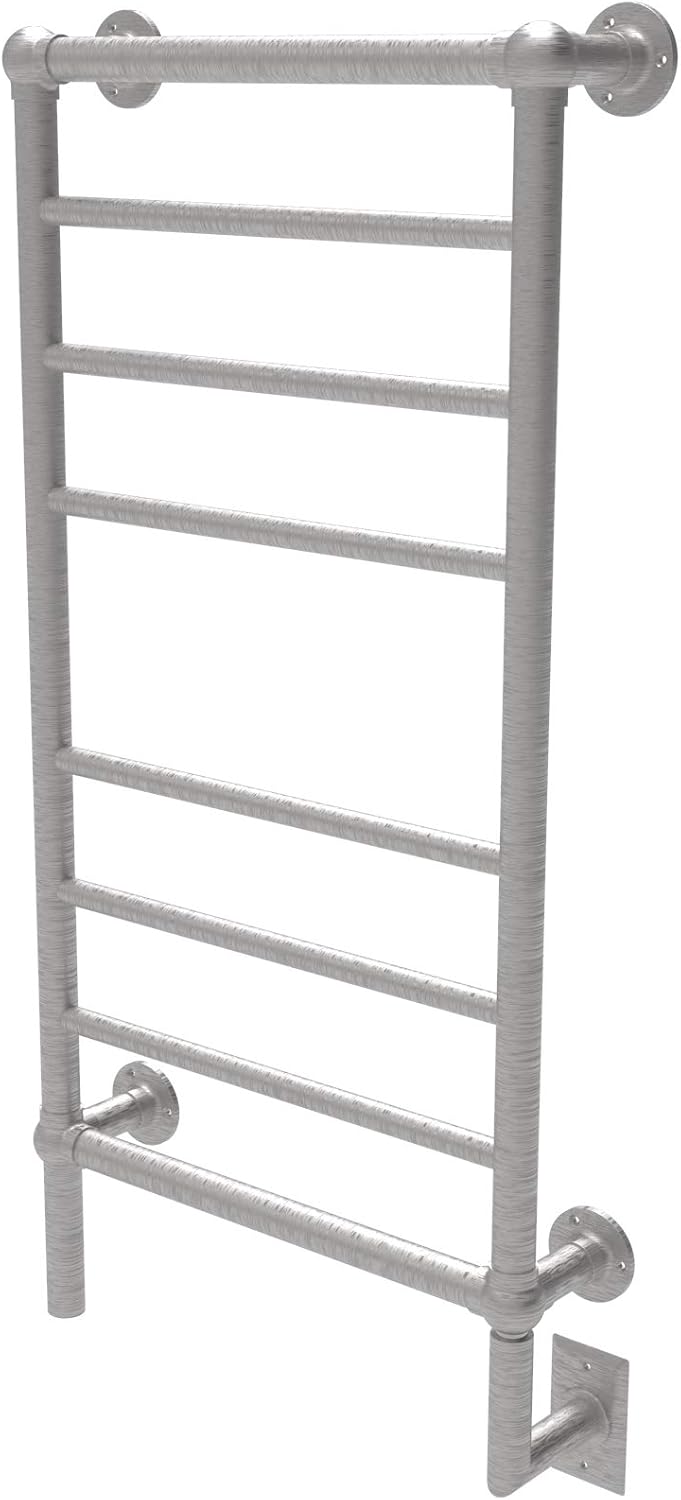 Amba Traditional T-2040PN 8-Bar Hardwired Towel Warmer in Polished Nickel